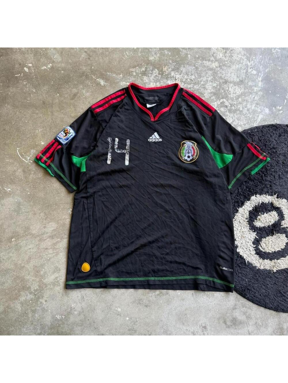 Y2K Adidas Mexico 2010 Soccer Jersey